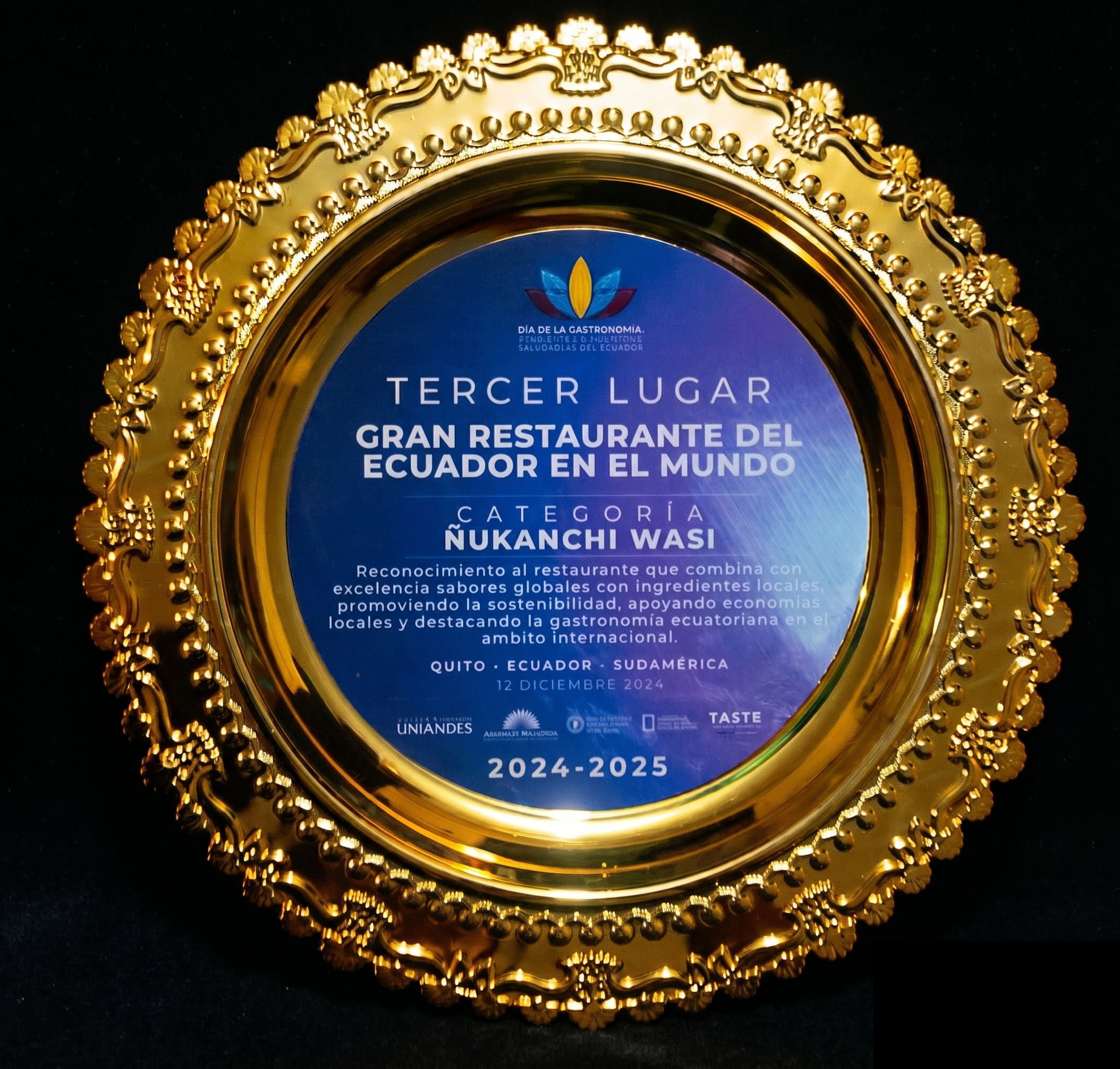 3er Mejor Restaurante Ecuatoriano del Mundo