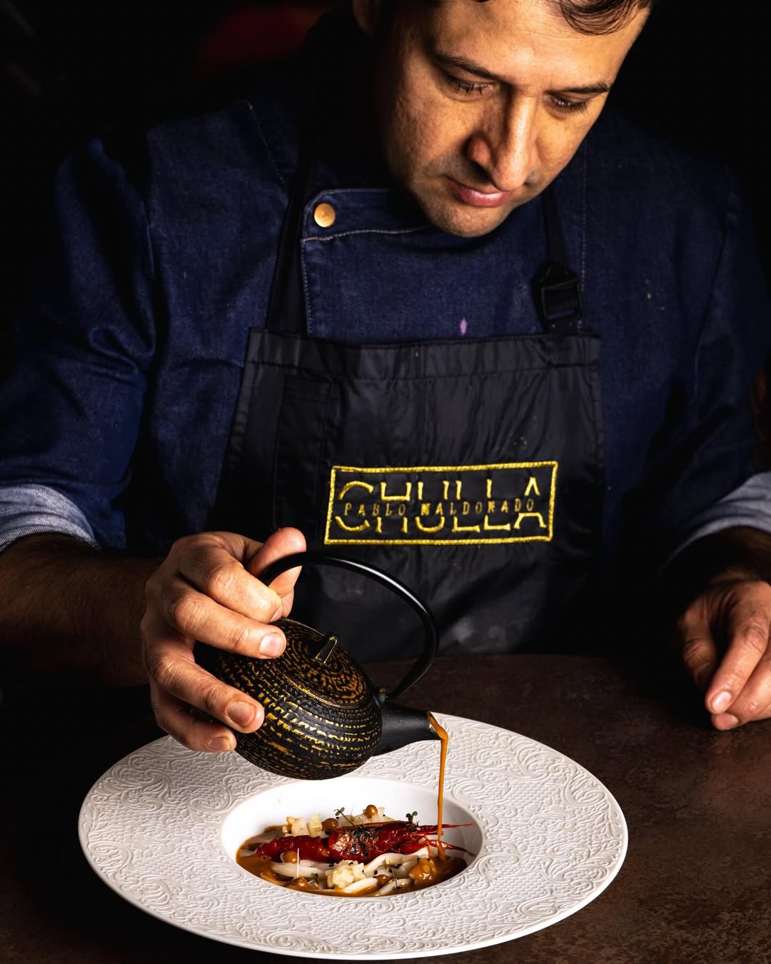 Chef Pablo en acción